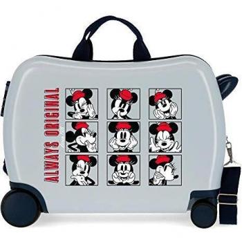 Maleta Infantil Minnie Always Original Good Vibes Only 2 ruedas multidireccionales
