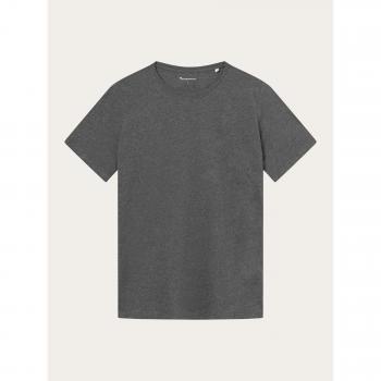 Knowledge Cotton Apparel Agnar T-Shirt in Grau