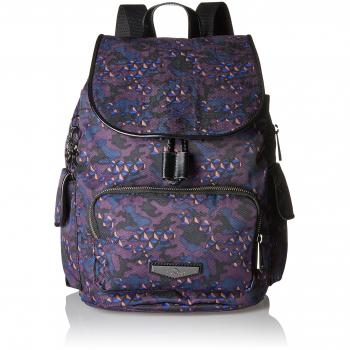 Kipling Damen City Pack S Rucksack, Soft Camo-Design