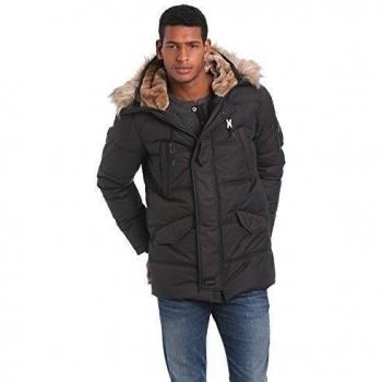 Abrigo clásico Snork – Schott NYC, Negra, L