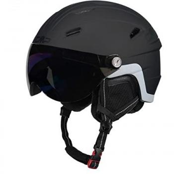 Casco CMP WJ-2 Nero con Lente a Specchio Blu