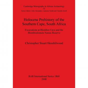 Holocene Prehistory of the Southern Cape, South Africa, Bar S