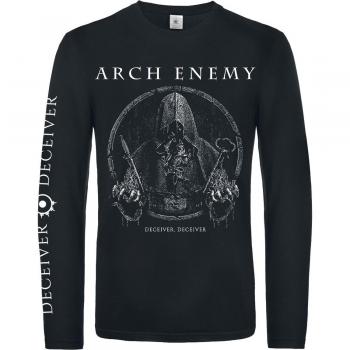 Arch Enemy Deceiver Langarmshirt – M, Herren, Schwarz (Exklusives Merch)