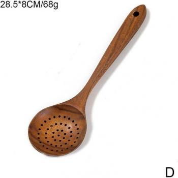 Wooden Ladle and Spoon Set
