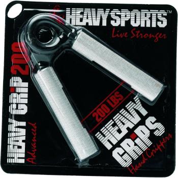 PrimeFlex Men's Hand Gripper – Silver Black, 100 mm