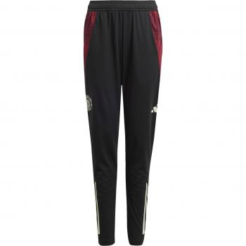 Schwarze Adidas Manchester United Jugendhose 2024/25