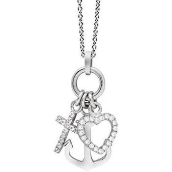 Silvertrends Damenkette mit Anhänger, ST1539