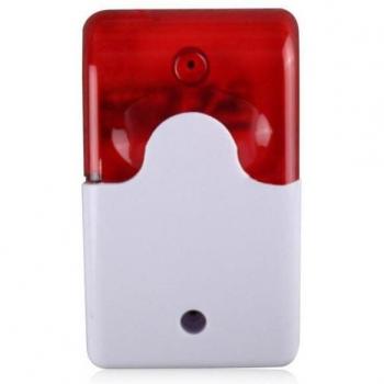 Wired Home Security Strobe Siren with GSM PSTN SMS 110db