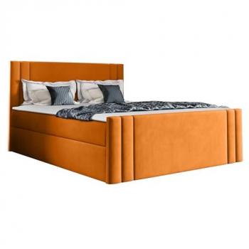 Double Continental 140x200 avec tissu Amor Velvet