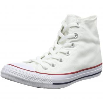 Converse Canvas High Top Sneaker, Weißes Optical, EU 40