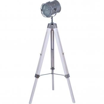 Capstan White Tripod Floor Lamp
