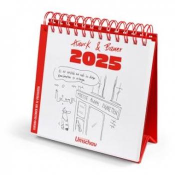 Hauck &amp, Bauer Postkartenkalender 2025