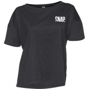 Women's Crop Snap T-Shirt