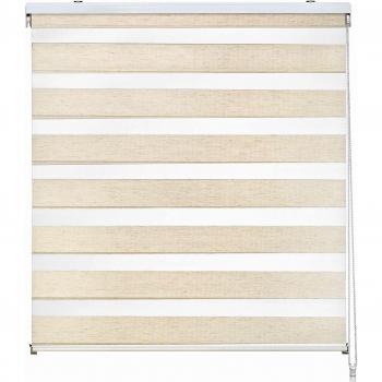 Store enrouleur lin beige 120 x 175 cm