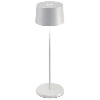 Olivia 3K Battery‑Powered Table Light – White, IP65 Rated