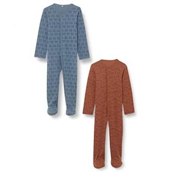 Pippi Pyjama Enfant Combinaison Bleu Mirage 2-Pack