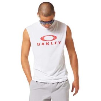 Oakley Ropa Deportiva Bark Sun Tank (Sin Mangas) Blanco – Ref. M