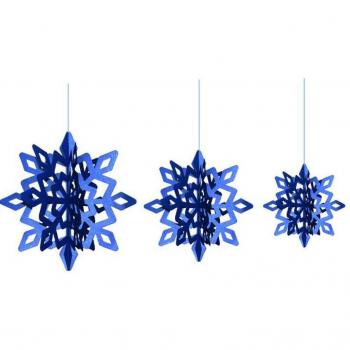 Ornements de Noël en flocon de neige