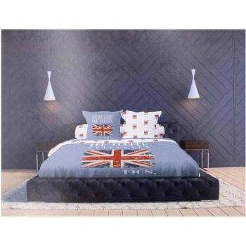 Housse de couette 260x240 avec 2 taies Wilson imprimé mixte LEE COOPER
