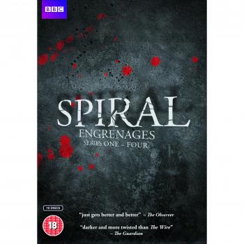 Spiral: Series 1-4 DVD (2013) Grégory Fitoussi cert 18 10 discs ***NEW***