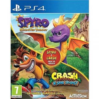 Crash Bandicoot N.Sane Trilogy + Spyro Reignited Trilogy (6 & 1) Juego para Consola Sony PlayStation 4, PS4 [PAL ESPAÑA]