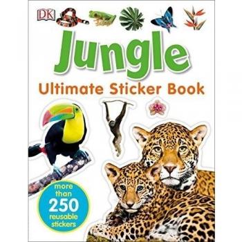 Ultimate Sticker Book: Jungle: More Than 250 Reusable Stickers (DK Ultimate