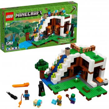 LEGO Minecraft Steve + 2 Fishes (Min048) from Set 21134
