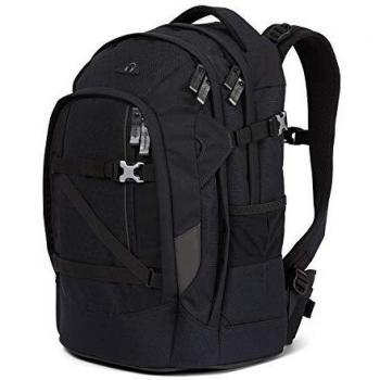 Carbon‑Black Schulrucksack Satch Pack 45 cm