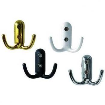 Pezzo Nero con 2 Ganci – Appendici in Blister
