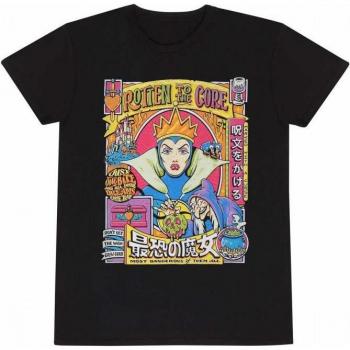 Camiseta Unisex L con el Tema Blancanieves y los Siete Enanitos en Color Azul Profundo