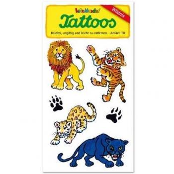 Wildkatzen Tattoo von Lutz Mauder – One Size