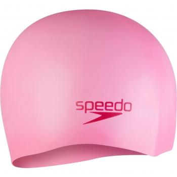 Rosa Speedo Gorro Junior Plain Moulded Silicone