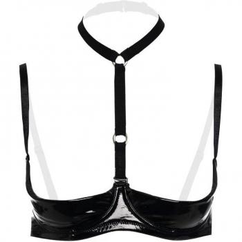Soutien-gorge noir 1/4 Cup Dark Desire
