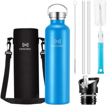 Bouteille d'eau isolée en acier inoxydable 316 1000ml