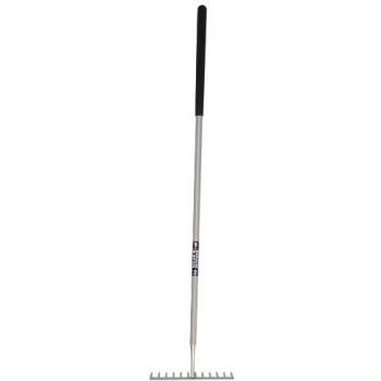 S+J Neverbend Carbon Garden Soil Rake