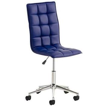 Chaise de bureau Peking 46-58 cm, couleur bleu