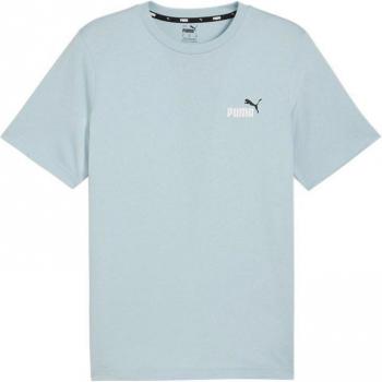 T-shirt Puma ESS+ Logo Petit Col Bleu S