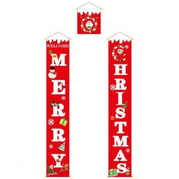 Banner Noël Festif pour Porte-Porche