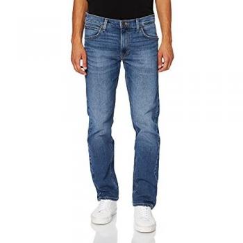 Jeans Lee Daren Rectos, Azul (Broken Blue Sx), 34W/36L para Hombre