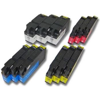 Cartouches d'encre vhbw 12x pour Lexmark Pro 4000