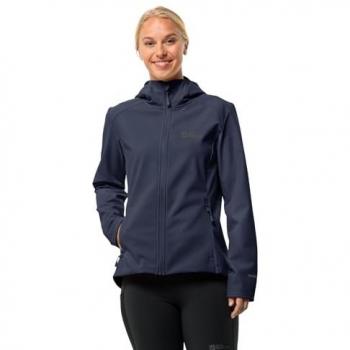 Funktionsjacke Bornberg Hoody W XL – Kapuze, Nachtblau
