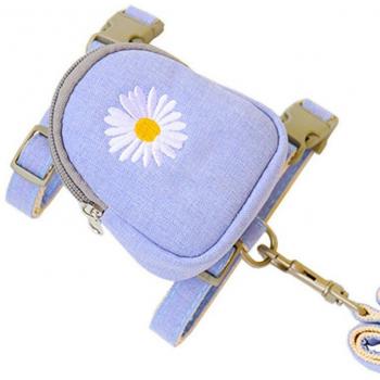 Mochila con arnés para transporte de mascotas