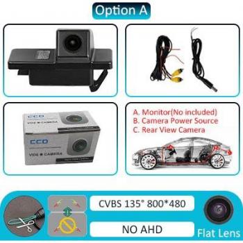 Naviunit 180° AHD 1920x1080P Camera with Trajectory Line for Nissan Qashqai X-Trail