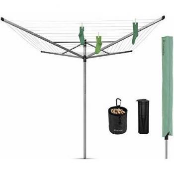 Brabantia 4 Arm Liftomatic Silver Clothes Line