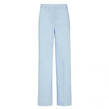 Comma Stoffhose Hellblau für Damen, Größe 46