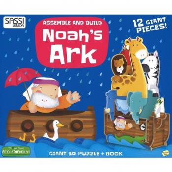 Noah's ark. Assemble and build. Libro puzzle. Ediz. illustrata