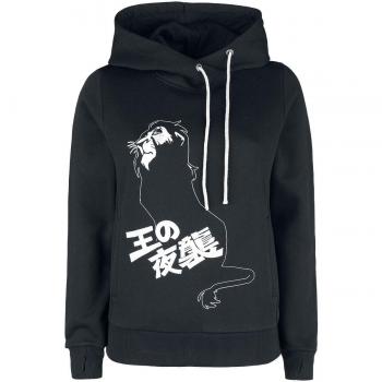 Rey León Scar Edition: Sudadera Antracita para Mujer – Talla S