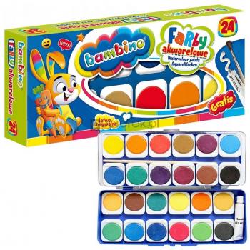 Mini Pillole di Acquarello 24 Tonalità