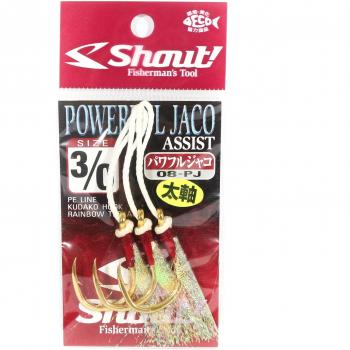 Shout 08-PJ Jaco Assist-Haken mit Rainbow-Gewinde 3/0