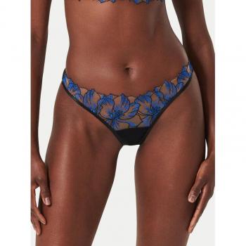 Bluebella Lyandra String Ägyptisch Transparent Blau/Schwarz